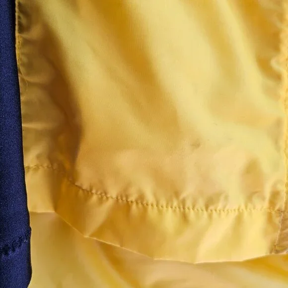 Descente Yellow & Black Cycling Jacket Mens Lightweight, Size Medium Run Small - Picture 11 of 13